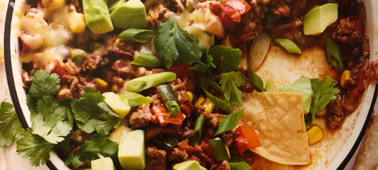taco skillet bake
